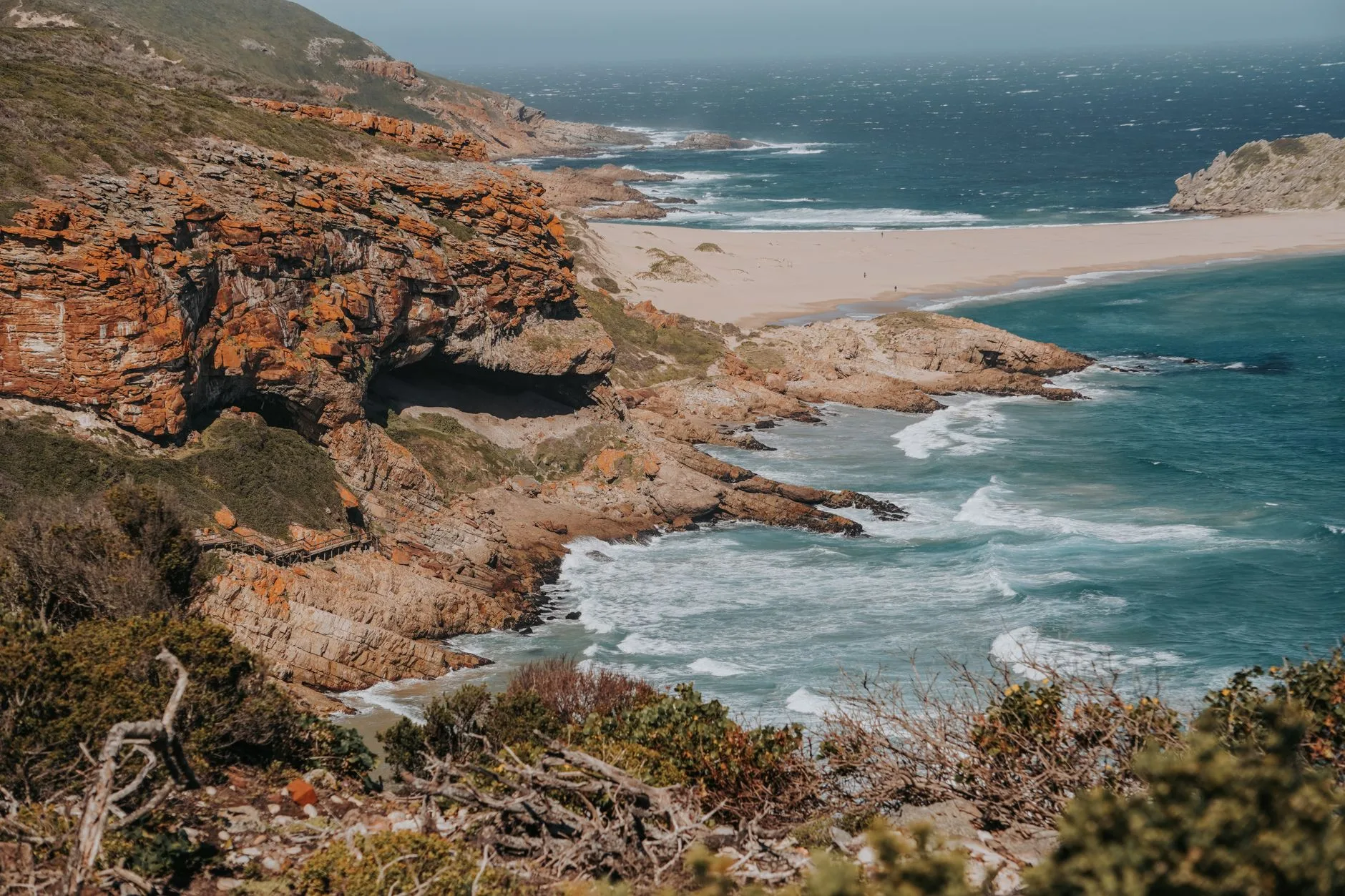 Côte sauvage de la Route des Jardins en Afrique du Sud